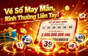 Khu vực Xổ Số alo789ab hiển thị kết quả và jackpot